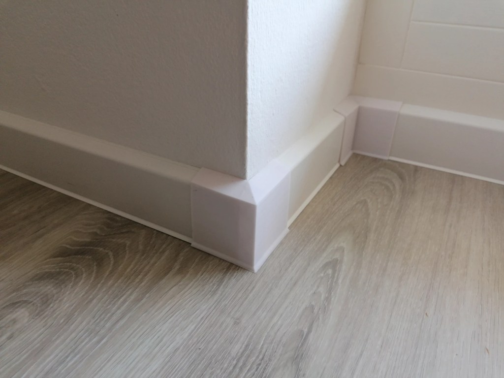 Sockelleiste in 3D Druck hergestellt